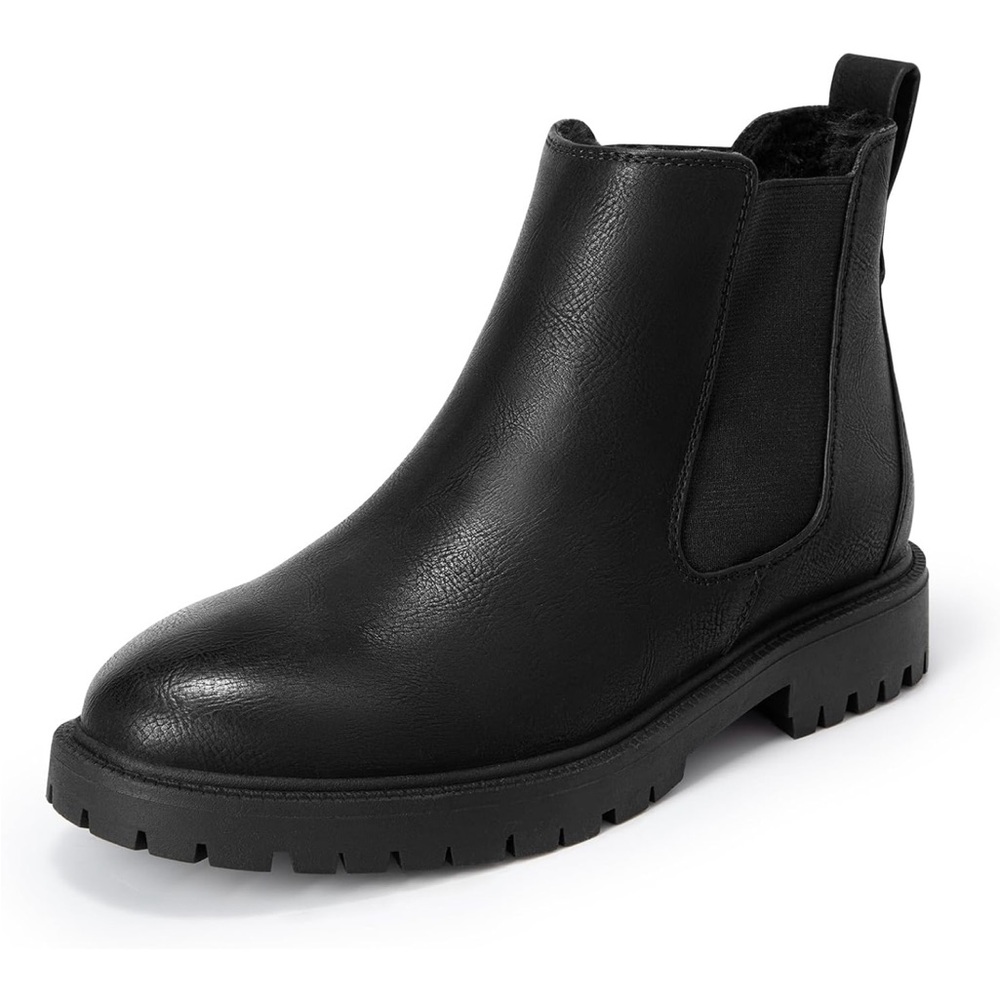 Dream Pairs Fur Lined Chelsea Boots